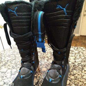 Puma knee high boots
